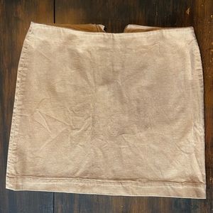 GAP Corduroy Short Pencil Skirt